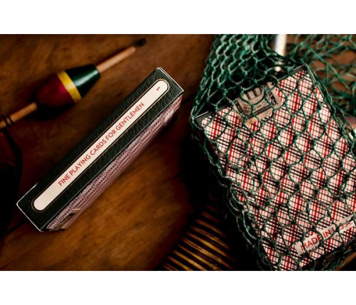 Игральные карты Vintage Plaid Arizona Red v2 от Dan&Dave
