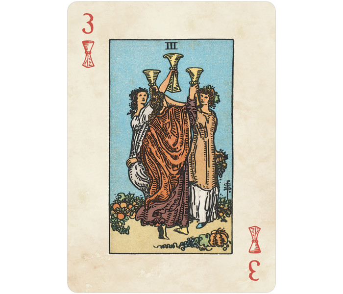 Гральні карти Райдера Уейта - Rider-Waite Playing Card Deck. US Games System