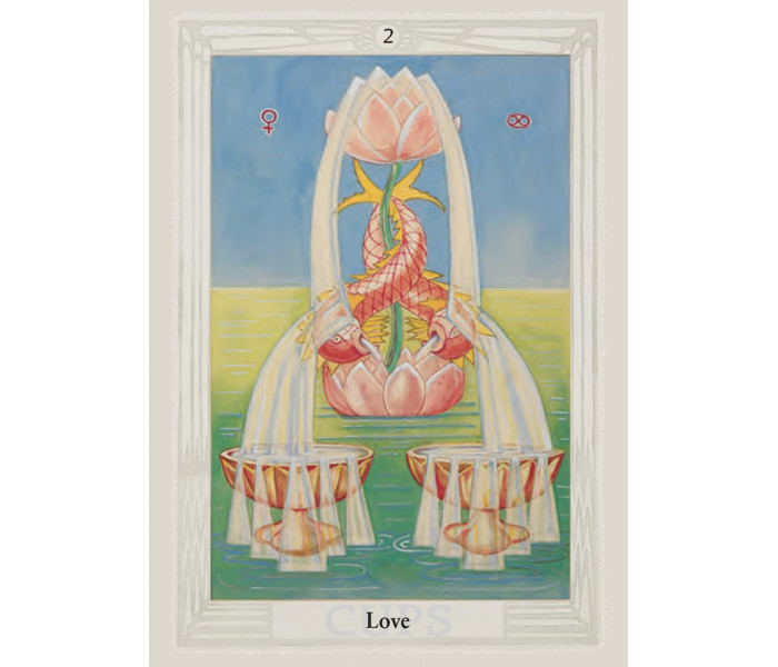 Таро Тота Алістер Кроулі Делюкс - Aleister Crowley Thoth Tarot Deluxe. AGM-Urania