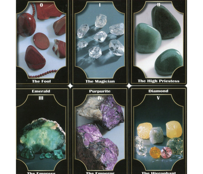 Таро драгоценных камней и кристаллов - Tarot of Gemstones and Crystals. AGM