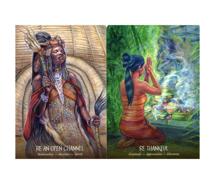 Оракул Духа Предков - Ancestor Spirit Oracle Cards. Blue Angel