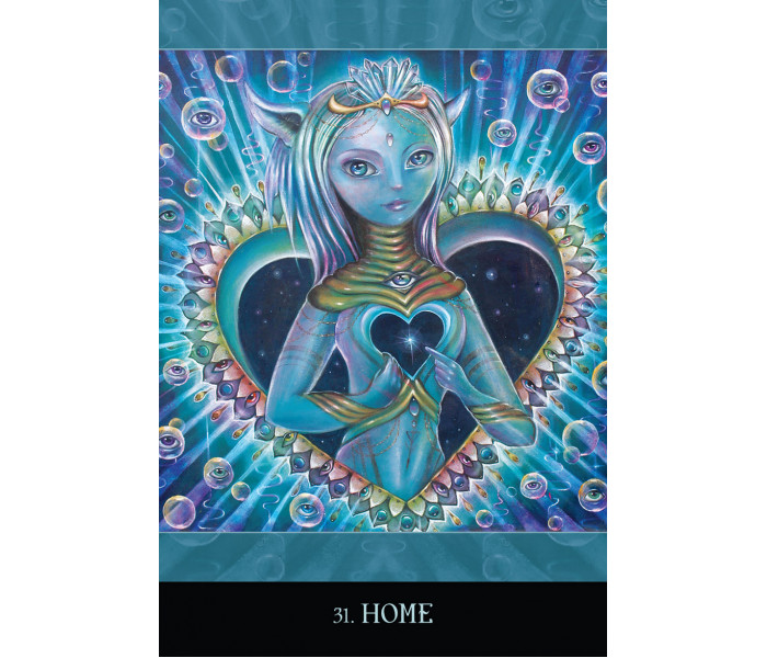 Оракул за Межами Лемурії - Beyond Lemuria Oracle Cards. Blue Angel