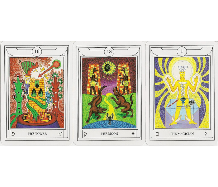 Магічне Таро Золотої Зорі - Golden Dawn Magical Tarot. Llewellyn