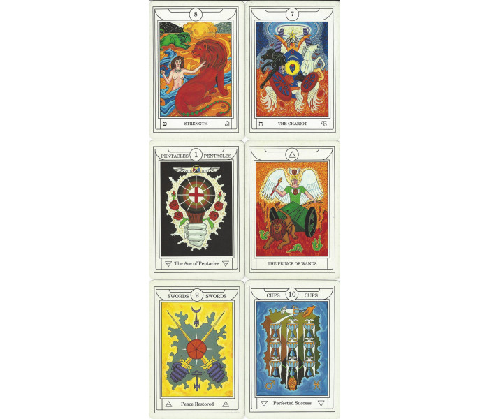 Магическое Таро Золотой Зари - Golden Dawn Magical Tarot. Llewellyn