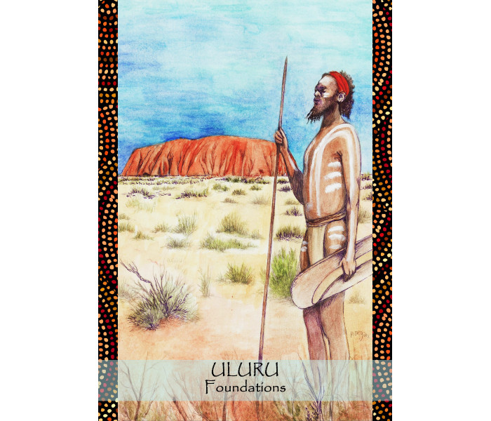 Оракул Прогулка Аборигенов - Aboriginal Walkabout Oracle Cards. Solarus 