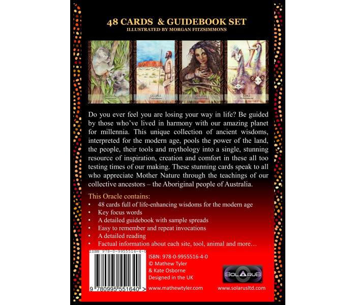 Оракул Прогулка Аборигенов - Aboriginal Walkabout Oracle Cards. Solarus 