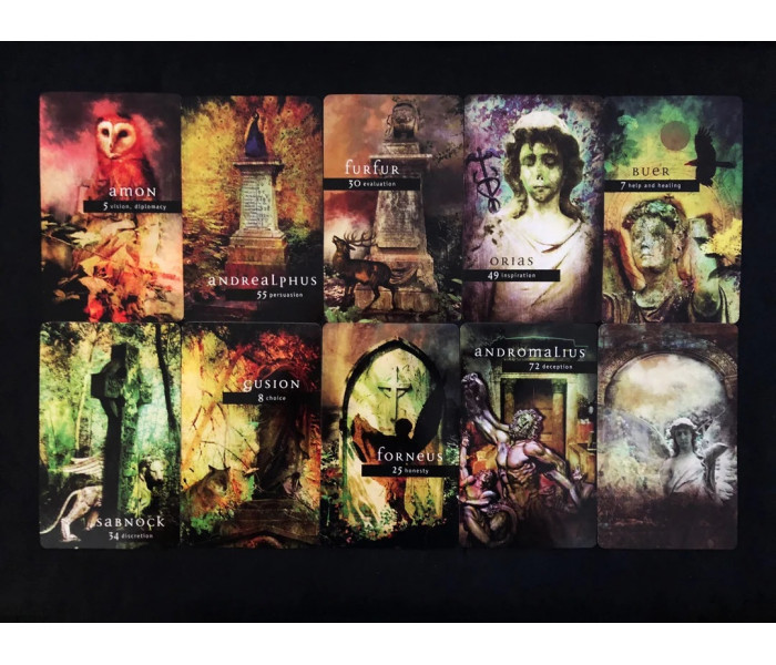 Оракул Падших Ангелов - Fallen Angel Oracle Cards. CICO Books