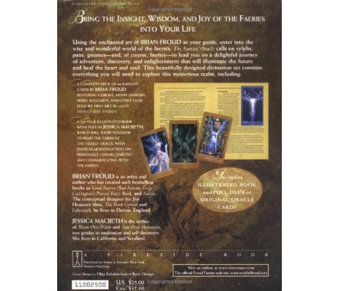 Оракул Фейрі - The Faeries Oracle. Atria Books