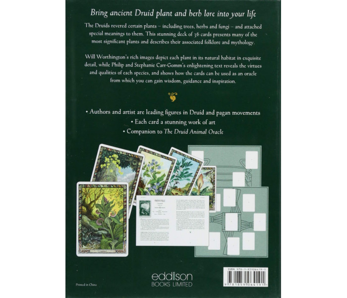 Оракул Растений Друидов  Переиздание - Druid Plant Oracle Reissue. Welbeck Publishing
