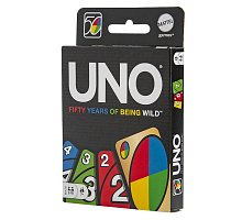 Фото Настільна гра Уно ювілейний випуск (Uno 50th Anniversary). Mattel (GYV48)
