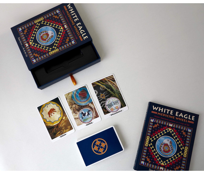 Оракул Колесо Медицины Белого Орла - White Eagle Medicine Wheel Oracle. Eddison Books