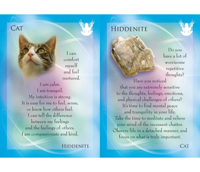 Карти "Союзники тварин" і "Хранителі дорогоцінного каміння" - The Animal Allies and Gemstone Guardians Cards. Findhorn Press