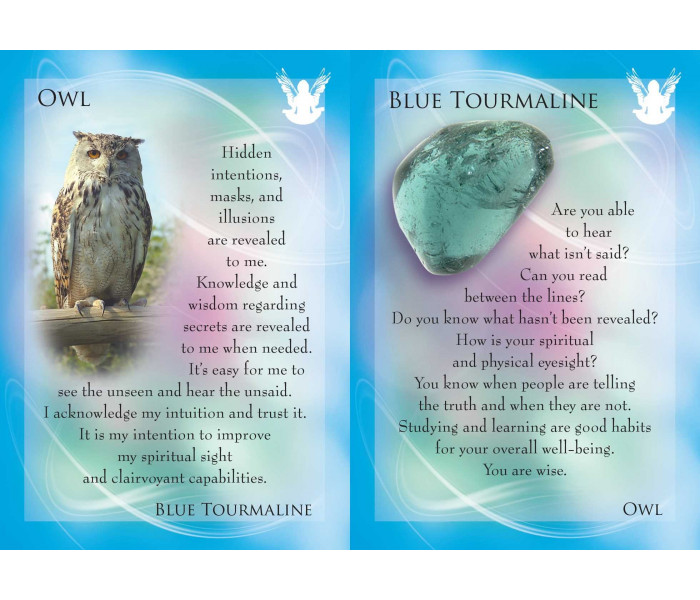 Карти "Союзники тварин" і "Хранителі дорогоцінного каміння" - The Animal Allies and Gemstone Guardians Cards. Findhorn Press
