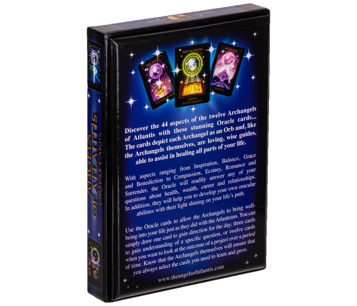 Оракул Ангели Атлантиди - Angels of Atlantis Oracle Cards. Findhorn Press