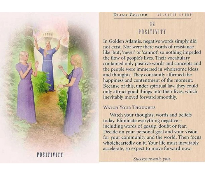 Карти Атлантиди - Atlantis Cards. Findhorn Press