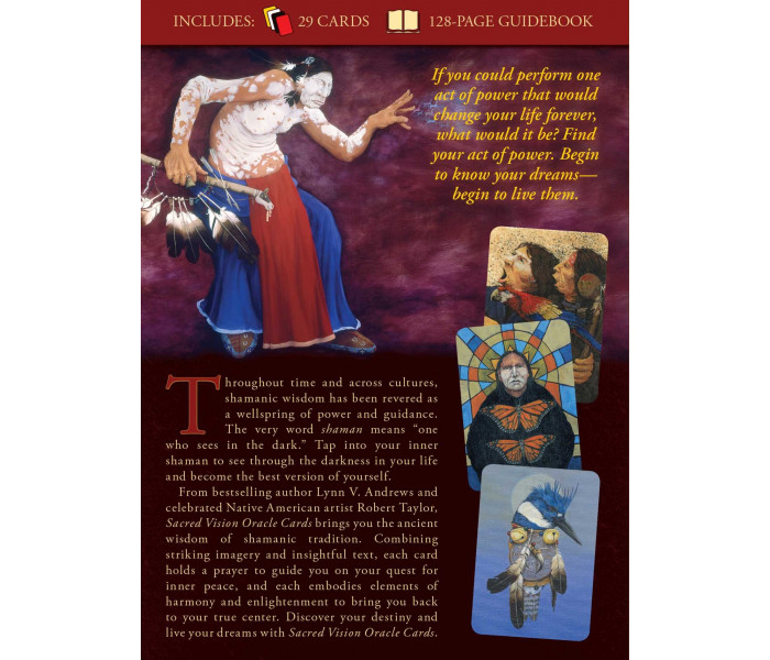Оракул Сакрального Бачення - Sacred Vision Oracle Cards. Beyond Words Publishing