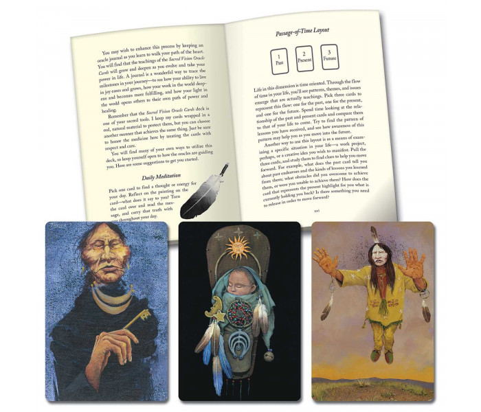 Оракул Сакрального Бачення - Sacred Vision Oracle Cards. Beyond Words Publishing