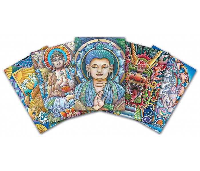 Оракул Осознанная Мудрость Будды - Wisdom of the Buddha Mindfulness Deck. Beyond Words Publishing