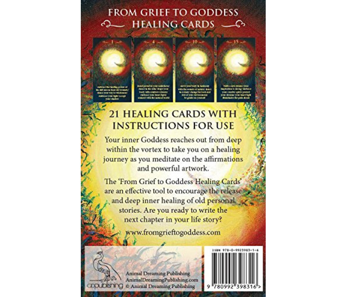 От горя к богине. Исцеляющие карты - From Grief to Goddess Healing Cards. Animal Dreaming