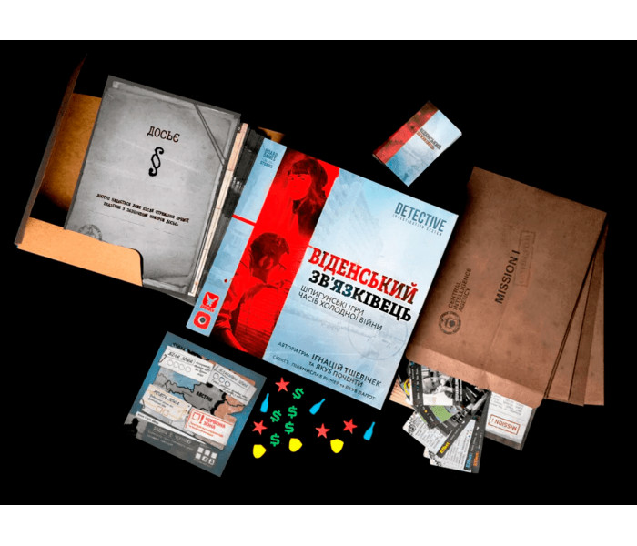 Настільна гра Віденський зв’язківець (Vienna Connection). Geekach Games (GKCH024VC)