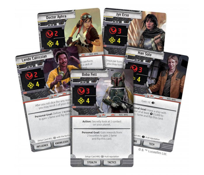 Настільна гра Star Wars. Зовнішнє кільце (Star Wars Outer Rim). Kilogames (11974)