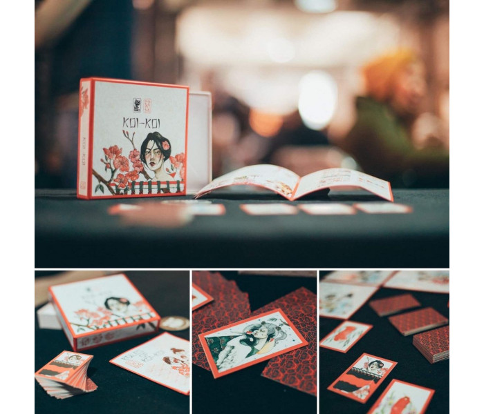 Настільна гра Коі-Коі (Hanafuda | Квіткові карти | Кой-кой). Wanted Games (72002)
