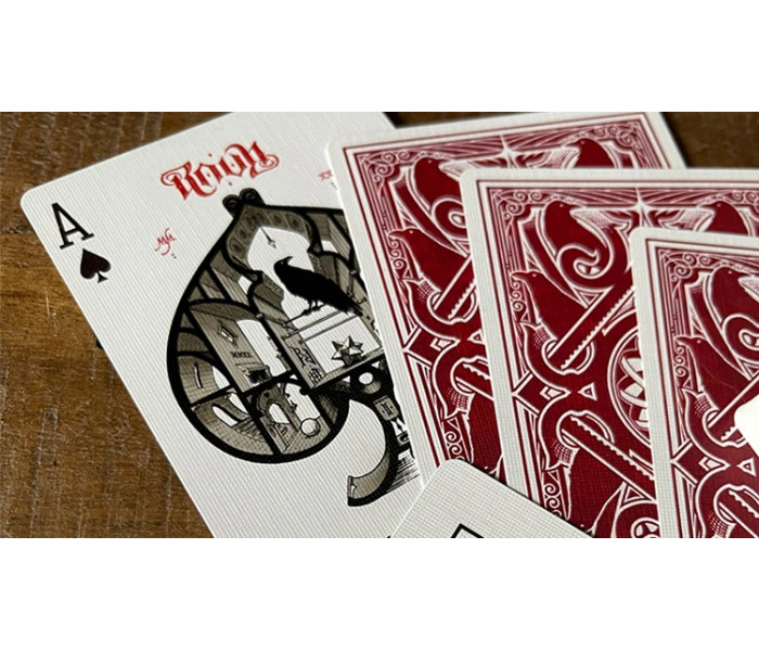 Игральные карты Ravn IIII Red от Stockholm17