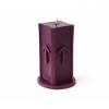 Фото 1 - Свічка рунічна Тейваз фіолетова (9060422)