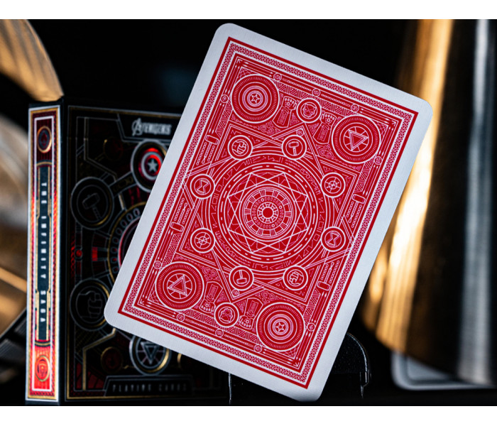 Карти Avengers Red від Theory11