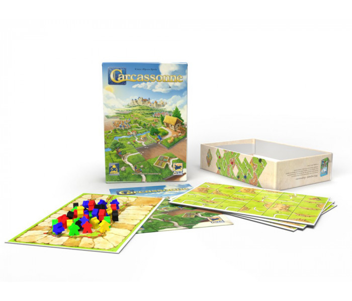 Настільна гра Каркасон 3.0 (Carcassonne) Річка та Абат. База українською. Feelindigo (FI22045)