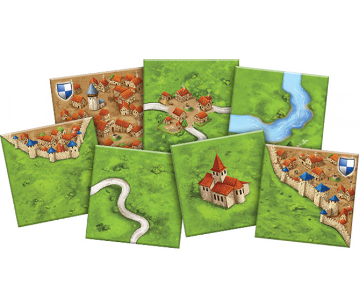 Настільна гра Каркасон 3.0 (Carcassonne) Річка та Абат. База українською. Feelindigo (FI22045)