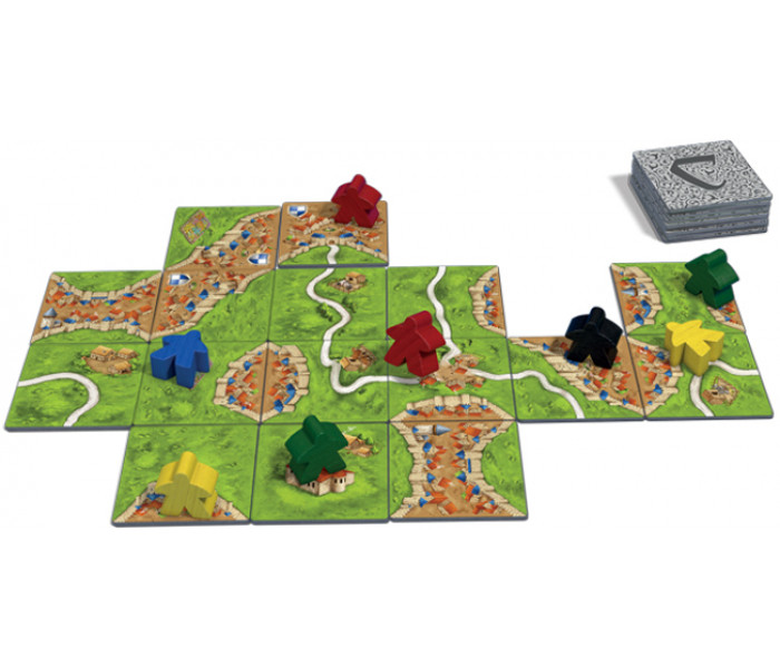 Настільна гра Каркасон 3.0 (Carcassonne) Річка та Абат. База українською. Feelindigo (FI22045)
