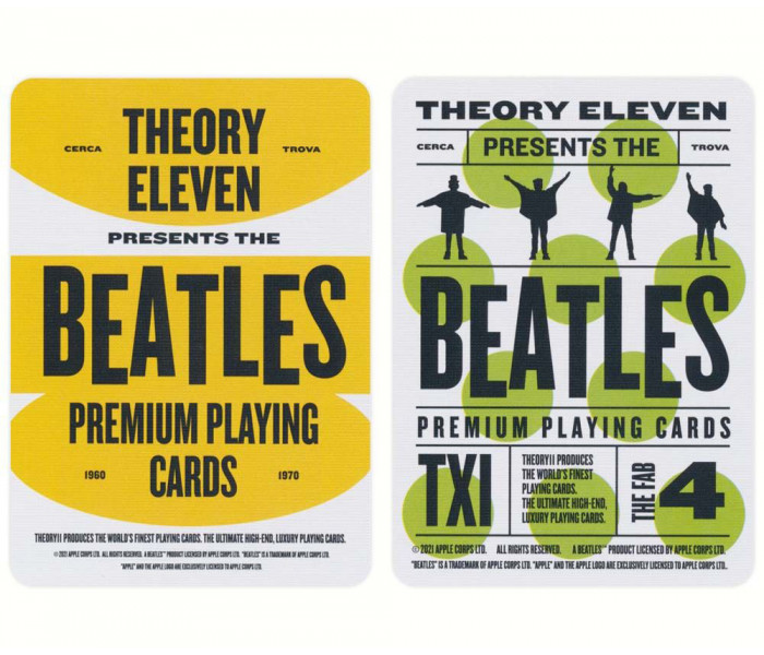 Карти Beatles Pink від Theory11
