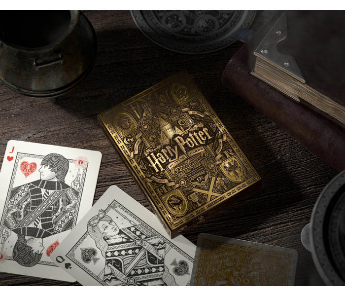 Карты Harry Potter Hufflepuff (Yellow) от Theory11