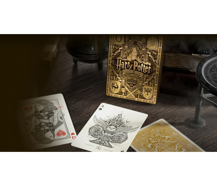 Карты Harry Potter Hufflepuff (Yellow) от Theory11