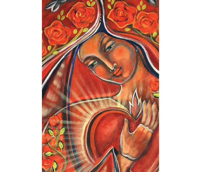 Карманный Оракул Матери Марии - Pocket Mother Mary Oracle. Blue Angel