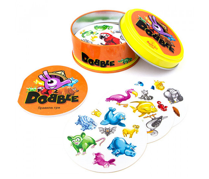 Настольная игра Dobble Animals | Доббль Животный Мир. Asmodee (DOAN01UA)