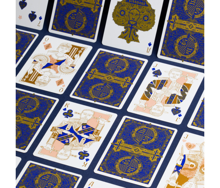 Карты Art of Play Standards, Sapphire Edition