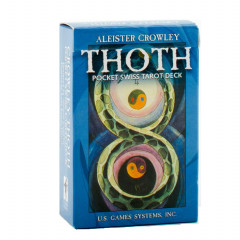 Кишенькова швейцарська колода Таро Тота Кроулі - Pocket Swiss Crowley Thoth Tarot Deck. US Games Systems