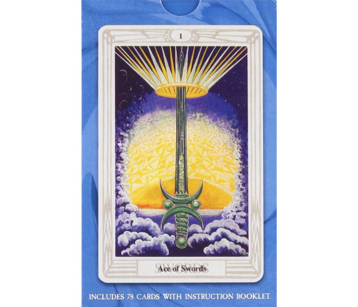 Кишенькова швейцарська колода Таро Тота Кроулі - Pocket Swiss Crowley Thoth Tarot Deck. US Games Systems