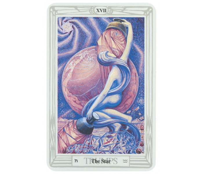 Кишенькова швейцарська колода Таро Тота Кроулі - Pocket Swiss Crowley Thoth Tarot Deck. US Games Systems