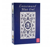 Фото Оракул Ленорман Блакитна Сова Преміум - Blue Owl Lenormand Premium Edition. AGM