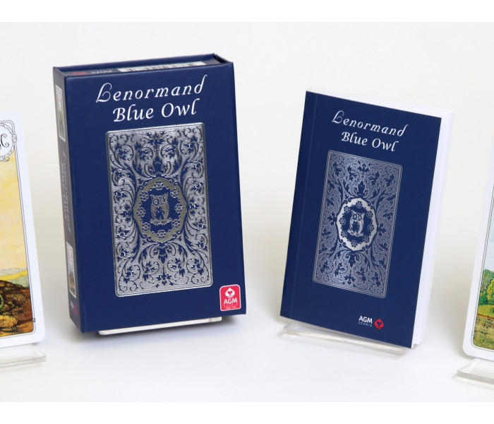 Оракул Ленорман Блакитна Сова Преміум - Blue Owl Lenormand Premium Edition. AGM