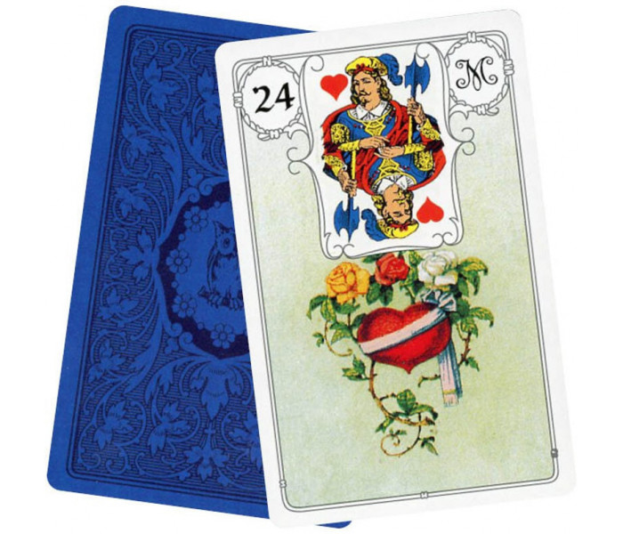 Оракул Ленорман Блакитна Сова Преміум - Blue Owl Lenormand Premium Edition. AGM