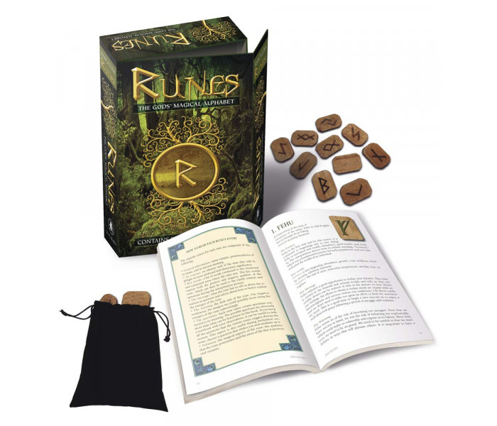 Набір Руни. Магічний алфавіт богів - Runes. Magic Alphabet of Gods Kit. Lo Scarabeo