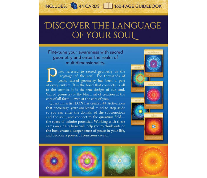 Оракул Священних Благословень - Sacred Geometry Activations Oracle. Beyond Words Publishing