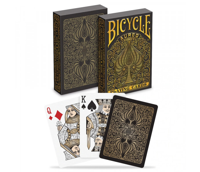 Карты Bicycle Aureo Black