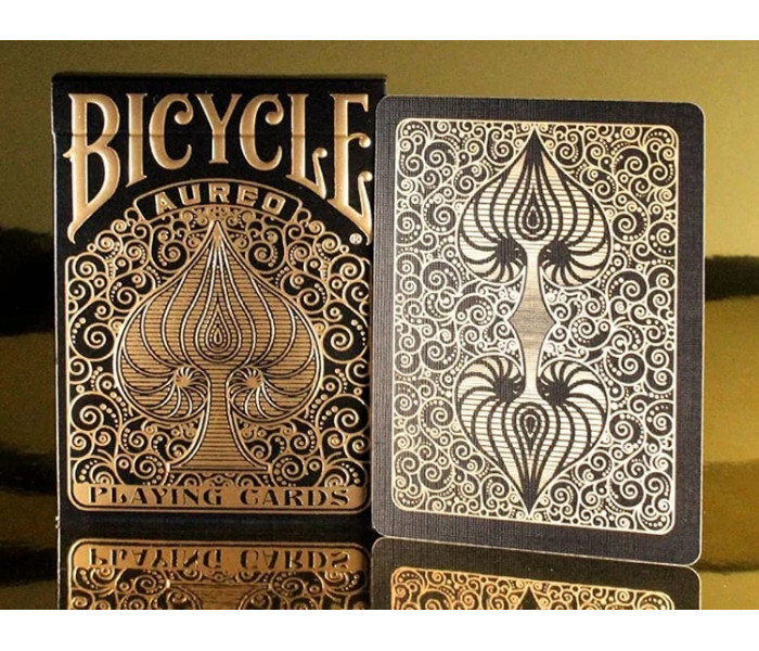 Карты Bicycle Aureo Black
