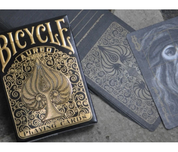Карты Bicycle Aureo Black