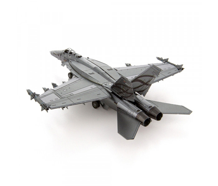 Металлическая сборная 3D модель F/A-18 Super Hornet, Metal Earth (MMS459)